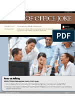 Death of Office Joke: Focus On Talking