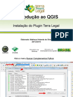 TutorialQGIS Instalando Plugins TerraLegalODS - Odp