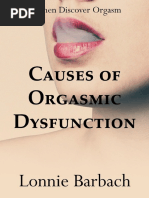 Causes of Orgasmic Dysfunction