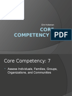 Core Competency 7