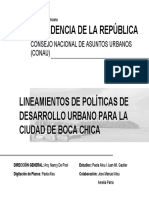 Lineamientos Boca Chica PDF