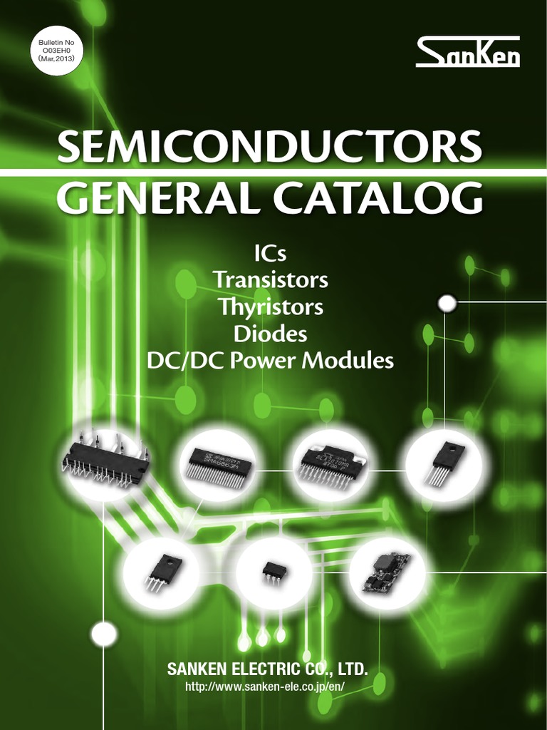 H1 O03eh0 Sanken Semiconductors General Catalog Power Supply Rectifier