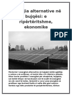 Energjia Alternative Në Bujqësi