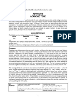 Academic Tone PDF