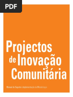 3 Manual Projectos Inovação Comunitária