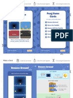 Pong Cards For Scratch 2 (Mit)