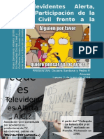 Alvarez y Santana - Presentación sobre "Televidentes Alerta A.C." de Alfredo Rojas Zamorano