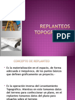 Replanteos Topogrficos