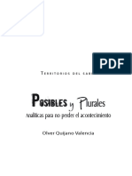 Posibles y plurales. Analíticas para no perder el acontecimiento