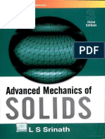 Advanced Mechanics of Solids by L S Srinath 140715044642 Phpapp01 PDF