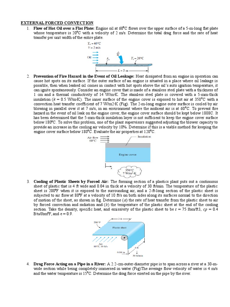 Forced Convection Analysis for Engine Cooling | PDF | Heat Transfer | Heat