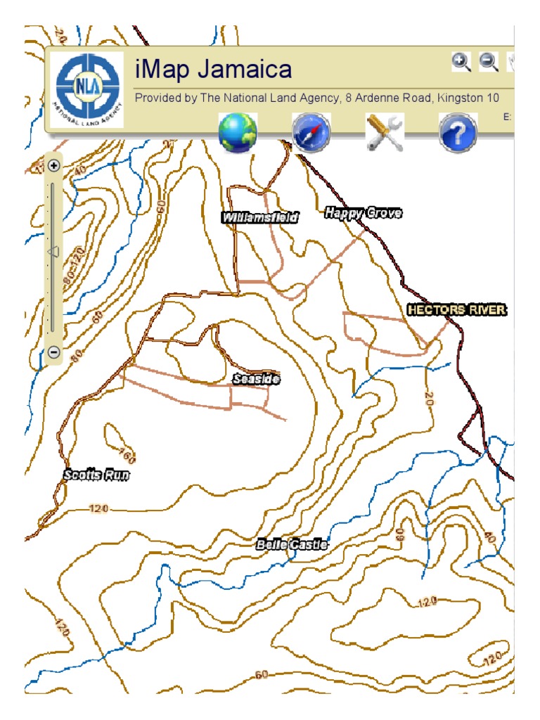 iMap Jamaica Land Agency Map Tools  PDF
