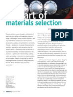 The Art Of: Materials Selection