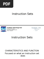 Instruction Set Architecture