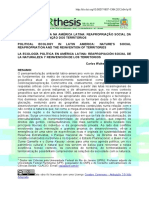 a ecologia politica na america latina reapropriação social da antureza e reinvenção dos territorios.pdf