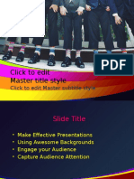 3021 Colorful Men Powerpoint Template