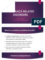 Substance Related Disorders - Updated