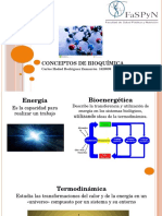 Conceptos bioquímicos clave