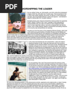 Worshipping the Leader