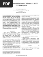 A Fast Automatic Gain Control Scheme For 3GPP LTE TDD System