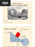 Aula 3 - Equilíbrio e Elasticidade