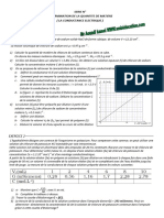 Série Détermination de La Quantité de Matière Conductance PDF