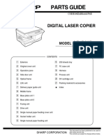 Sharp AR5415PG Parts Guide