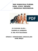 Kehidupan Manusia Purba Dan Asal Usul Nenek Moyang Bangsa Indonesia