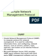 Monitoring Networks Using SNMP