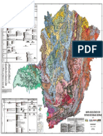 Mapa Geológico de Minas Gerais