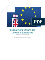 Iesirea Marii Britanii Din Uniunea Europeana