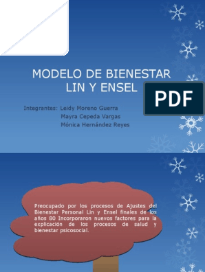 Modelo de Bienestar | PDF | Bienestar | Sociedad