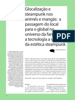 Globalização e Steampunk nos animês e mangás