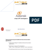 Taking Asterisk beyond traditional telecommunication applications.