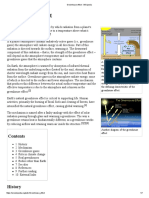 Greenhouse Effect: From Wikipedia, The Free Encyclopedia