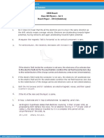 CBSE Board Class XII Physics - Set 1 Board Paper - 2012 (Solution)