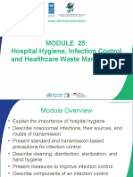 Module 25 Hospital Hygiene Infection Control and HCWM - English