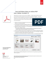 Adobe Acrobat Xi Merge PDF Files Tutorial