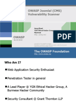 OWASP Joomla! Vulnerability Scanner - OWASP-MY