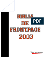 Blia de FrontPage 2003