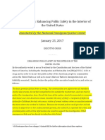 Interior Immigration Enforcement Executive Order - Annotated by The National Immigrant Justice Center