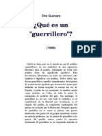 Che Guevara. Que Es Un Guerrillero.