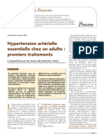 Hypertension Artérielle Essentielle Chez Un Adulte
