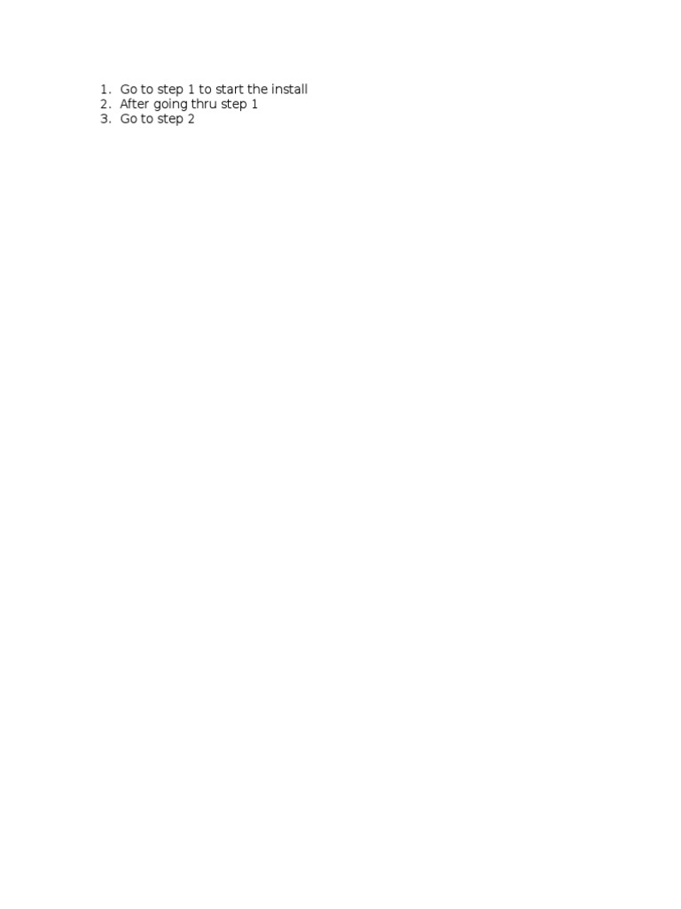 Step-by-Step Installation Guide | PDF