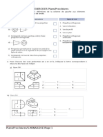 EXERCICES Plans Procedures