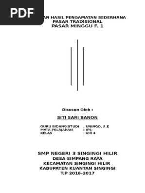 03 Laporan Viii 4 Pengamatan Pasar Docx