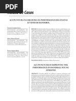 1 Acupuntura Na Melhora Da Performance Em Atletas Handebol