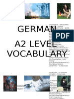 German A2 Level Vocabulary List.doc