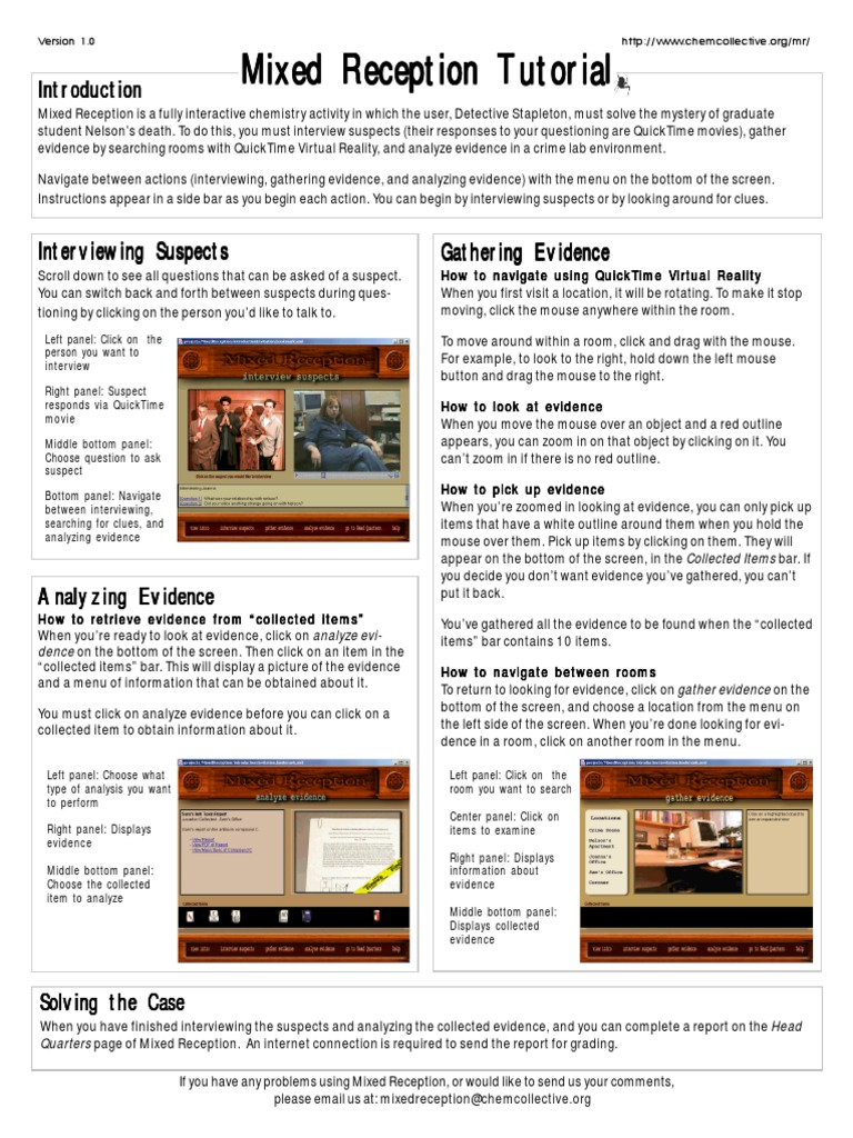 Mixed Reception Handouts | PDF | Allergy | Mole (Unit)
