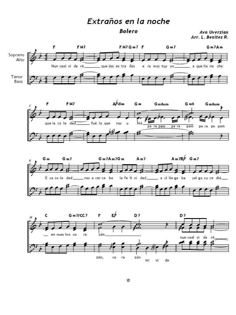 Extraños en La Noche